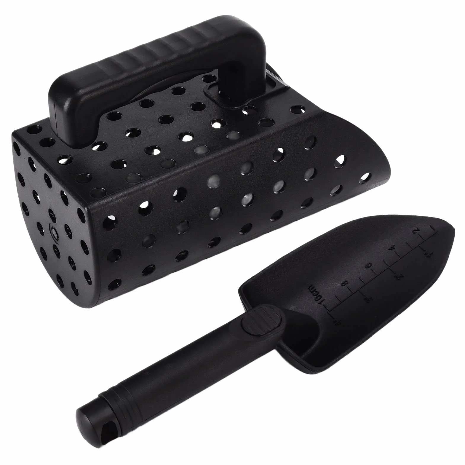 Paletta per sabbia, pala per metal detector portatile ABS manuale per esterno per spiaggia