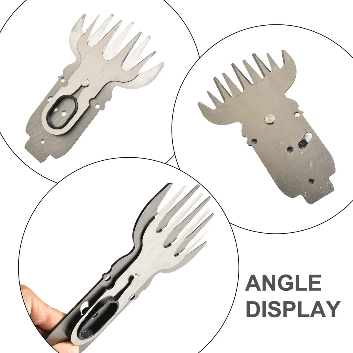 Affidabile lama di ricambio in metallo per Bosch AGS ASB 10 8 Li Cordless Lawn Care Tools