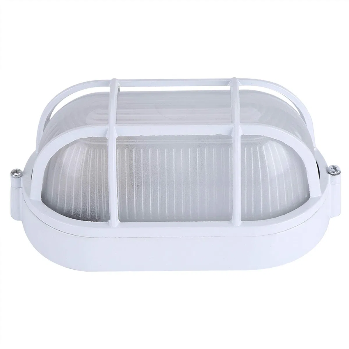 Luci per Sauna Ad Alta Temperatura, Luce per Bagno Turco per Sauna Paralume Protezione Ovale a Prova di Esplosione Resistente al Vapore (Ovale)