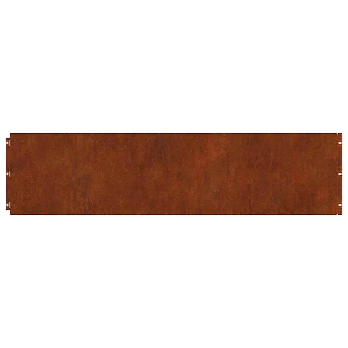 Gecheer Bordure per Prato, Flessibili 25 x 103 cm in Acciaio Corten con Sistema di Connessione Rapida per Giardini Aiuole Vialetti e Cortili