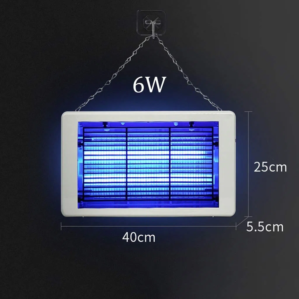 Trappola per zanzare Lampada elettrica per Zapper antizanzare Lampada antimosche per Interni Lampada antizanzare UV per la casa e L'Ufficio Commerciale Lampada antizanzare a LED (11w) (6w)