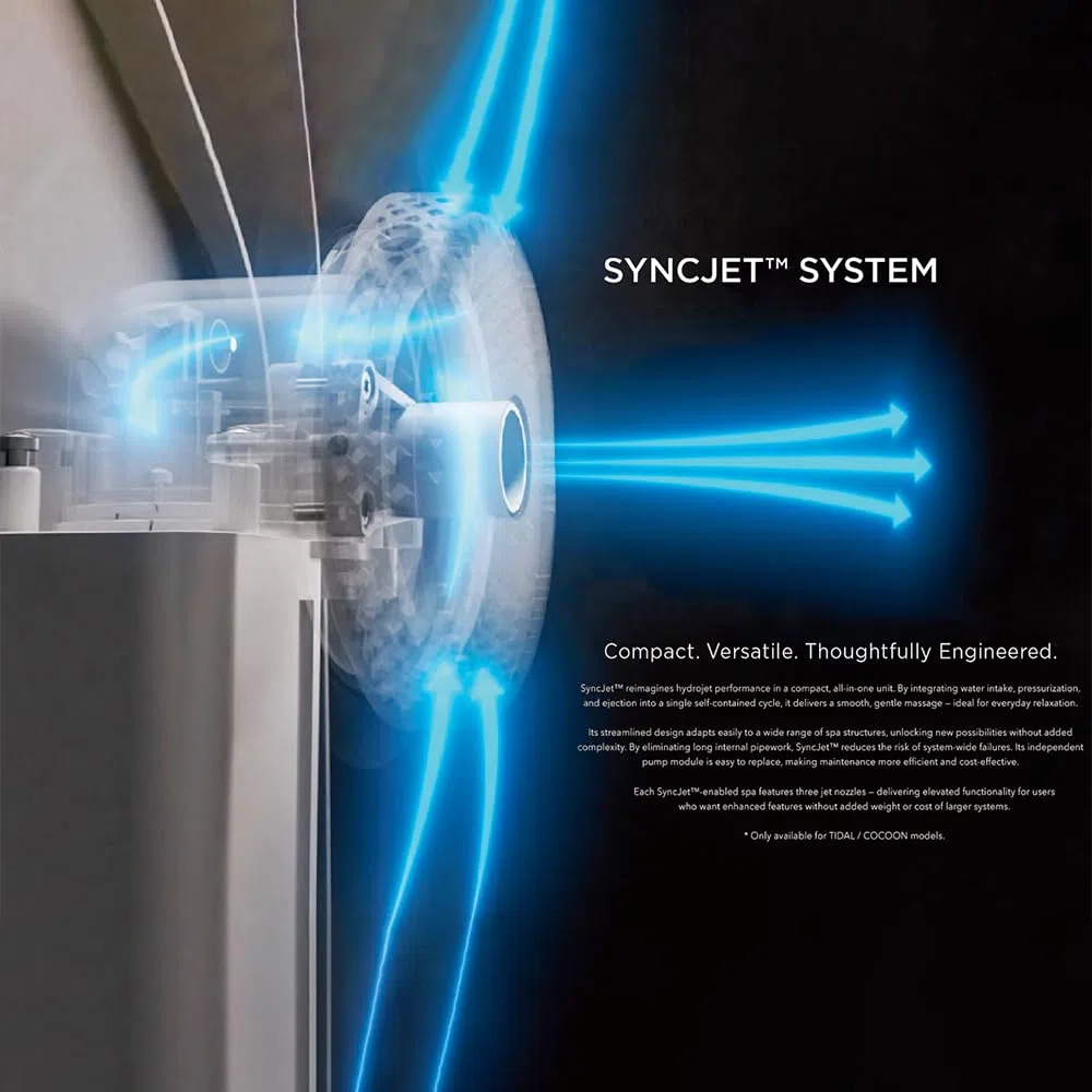 TEMPO STYLE - Vasca Idromassaggio semirigida circolare Cocoon-Eco | 1.80 Ø x 0.65 H | 130 getti d'aria massaggianti | Riscaldatore | Camera d’aria e rivestimento per conservazione del calore inclusa