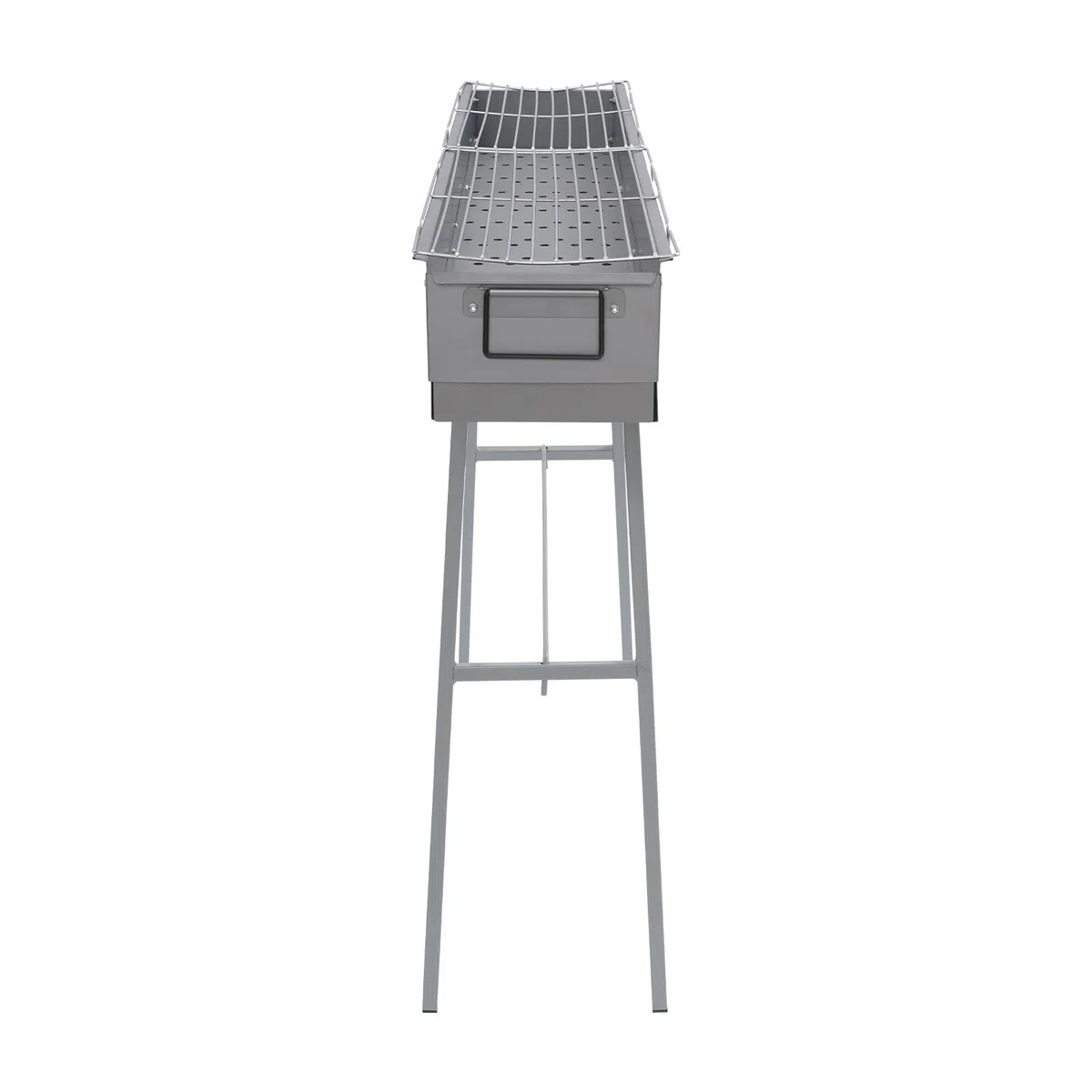 Barbecue a carbonella, portatile, pieghevole, da campeggio, da 100 x 18 cm, per picnic, campeggio, picnic, giardini e feste in spiaggia, per 5-10 persone