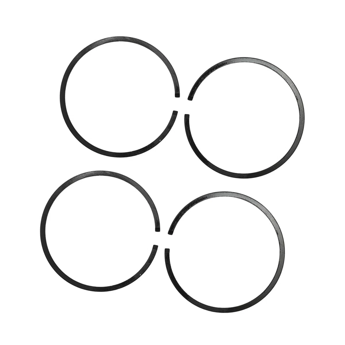 4 Pz 35mm 1.2mm Pistone Anello Kit Misura for Motosega Decespugliatore Macchina A Benzina Rasaerba Parte Parti di Attrezzi da Giardino