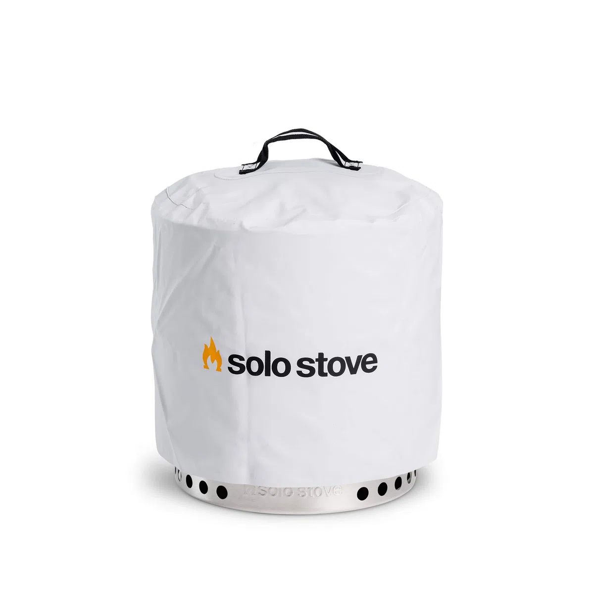 Solo Stove Protezione Ranger, Copertura Protettiva, Accessori per Braciere Ranger, Impermeabile, Poliestere Rivestito in PVC con Supporti Interni in Alluminio, ⌀ 45,5 cm, Altezza 38 cm, Bianco