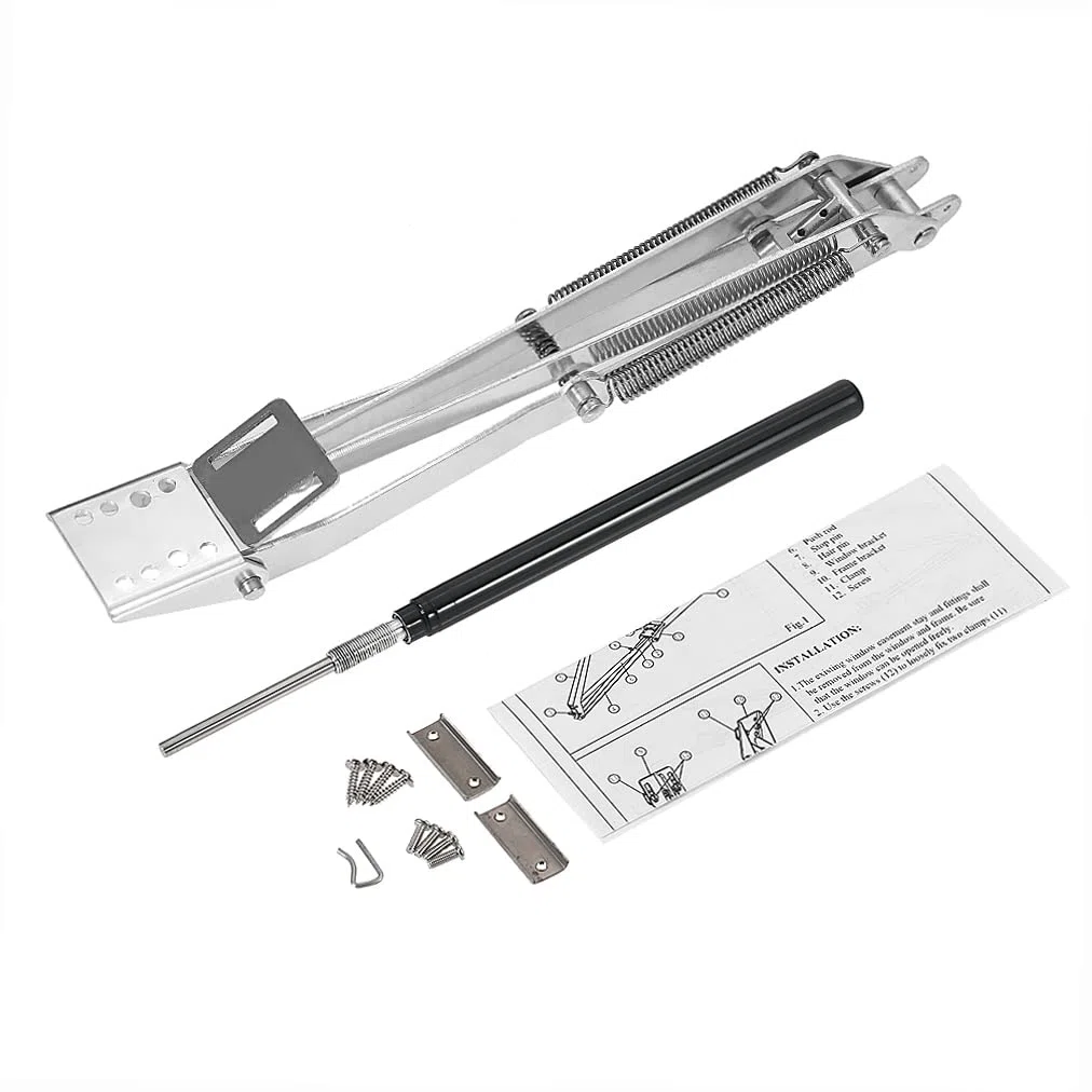 Aprisfiato Window Opener Vent Opener Apriscatole automatico con doppia molla Serra Apribottiglie Apribile automatico a temperatura controllata