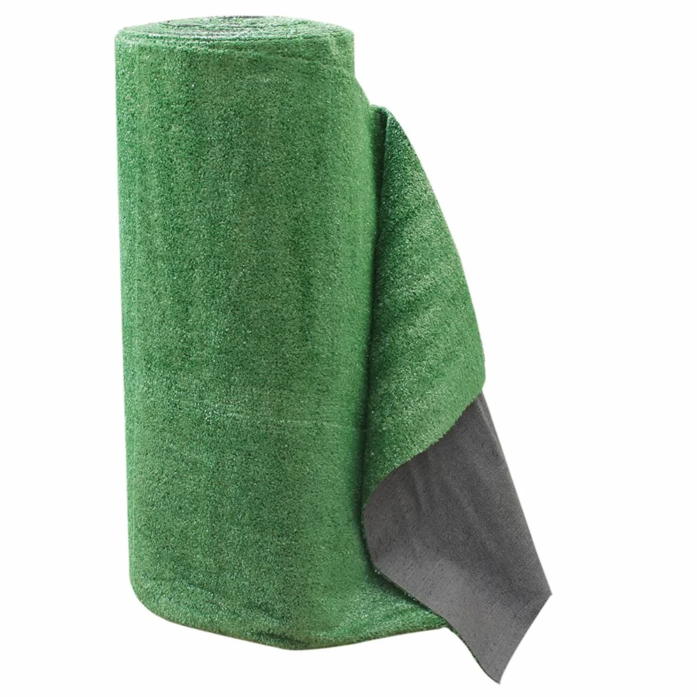 OLIVO.Shop Grass Green Erba Sintetica per Giardini e terrazze, Prato Sintetico 7 mm drenante, Manto erboso Artificiale a Rotoli, Varie Misure (1X5 Metri)