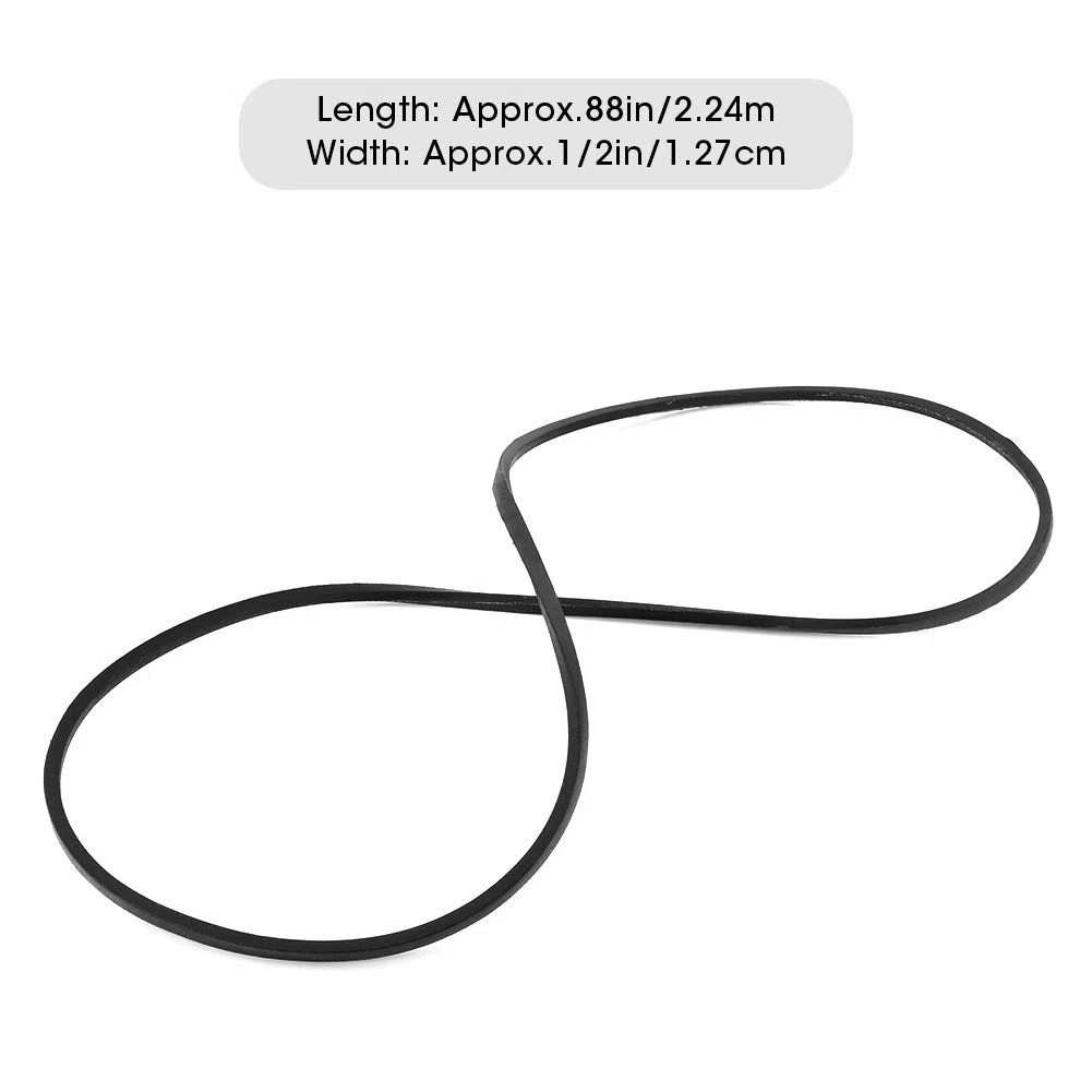 Cinghia di trasmissione, 131290 144200 Sostituzione della cinghia di trasmissione del piatto di taglio del tosaerba 1/2"x88" per trattorino da 38"/44"