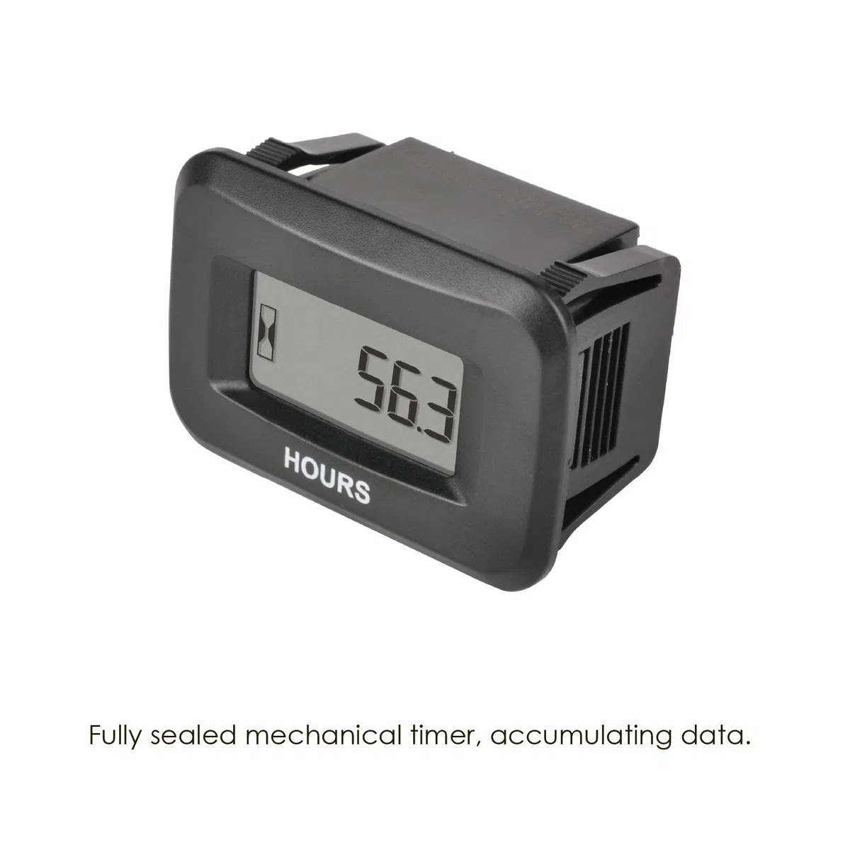 Jayron Indicatore del Contaore Tensione DC 5-60V,Timer di Manutenzione Dati Accumulati Design Impermeabile per Piccoli Motori,Come Generatore Tosaerba Dirt Bike