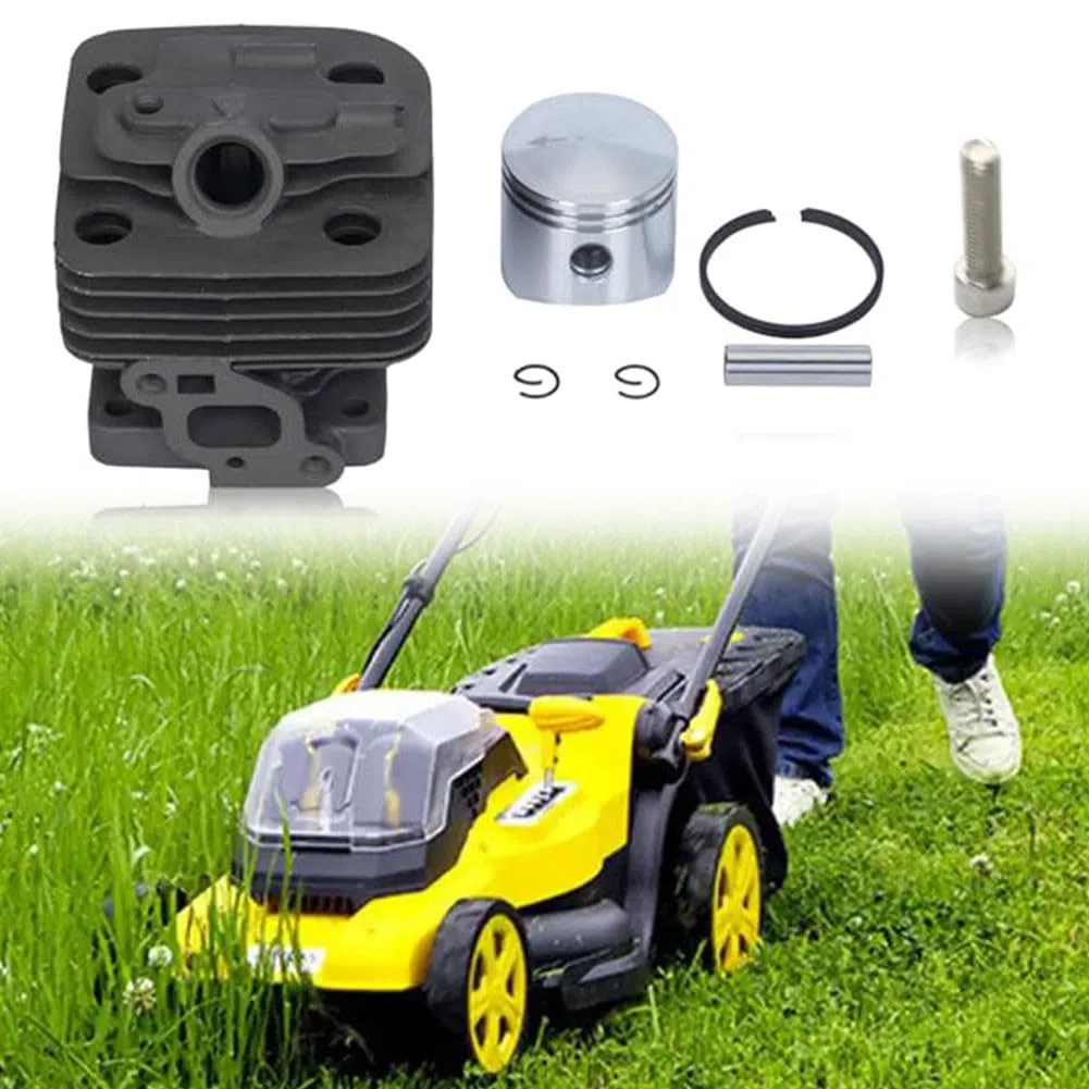 Kit pistone cilindro da 34 mm per Echo PB-260I PB-260L PE-260 PE-261 EDR-260 SRM-260, set di ricostruzione motore in alluminio con anelli di sicurezza