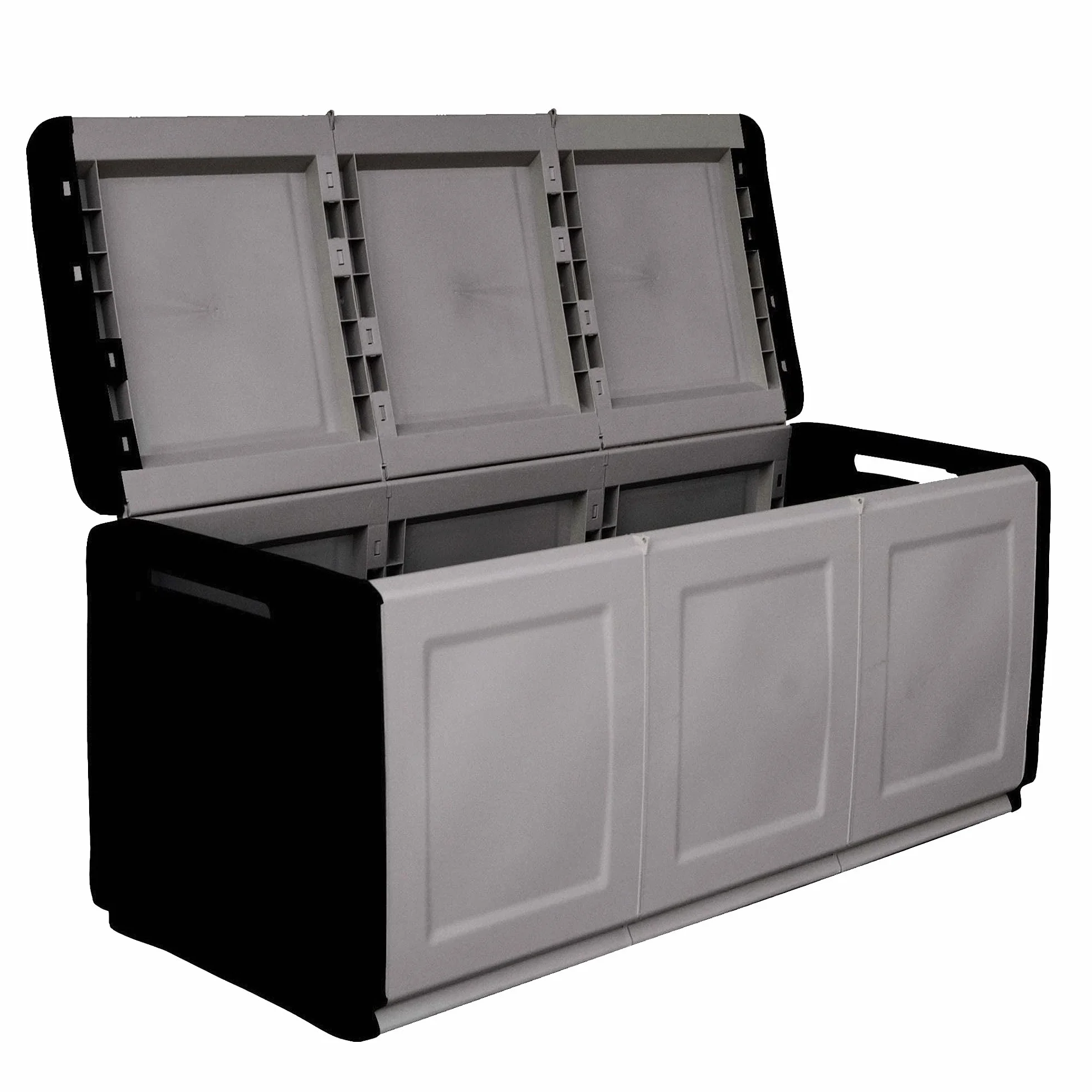 Art Plast CB3/N Baule portatutto in plastica, Nero/Grigio