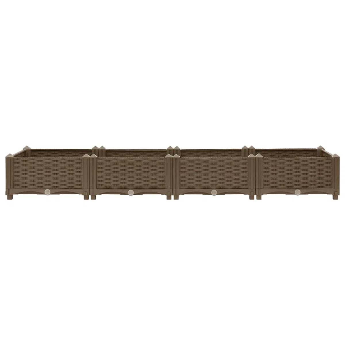 ShGaxin Arriate, Tavolo Da Coltivo, Orto Domestico, Coltivazione Di Piante Aromatiche, Arriate Da Giardino, 160x40x23 cm Polipropilene