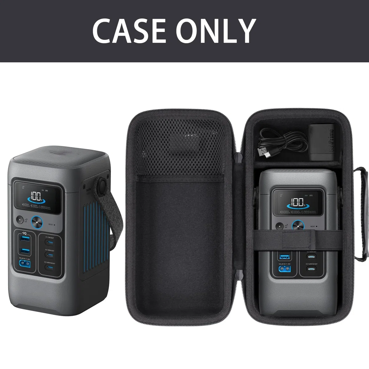 co2CREA cassa custodia borsa per Anker SOLIX C300 Stazione Elettrica