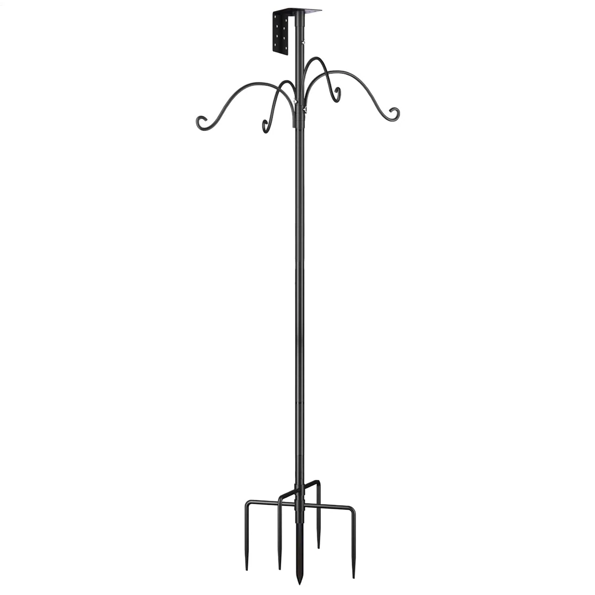per casetta per uccelli, kit di supporto per casetta per uccelli, altezza regolabile, kit di montaggio per colibrì, staffe per nidificazione di scoiattoli esterni per piante da giardino e fiori