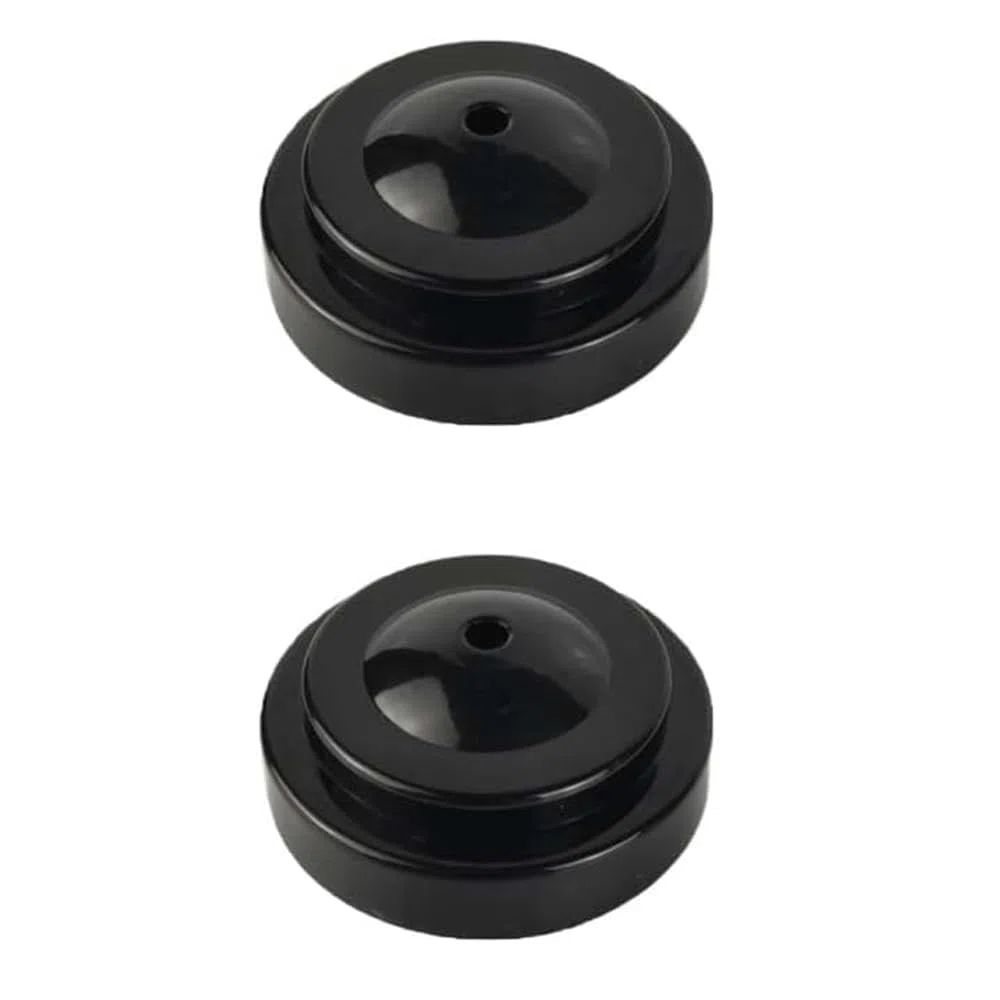 20 Pezzi di Supporti per Bandiere da Scrivania Neri, Supporti per Bandiere Mini in Plastica a 1 Foro con Base Rotonda per Piccole Bandiere, Ideali per Decorazioni da Scrivania Ufficio o per Conferenze