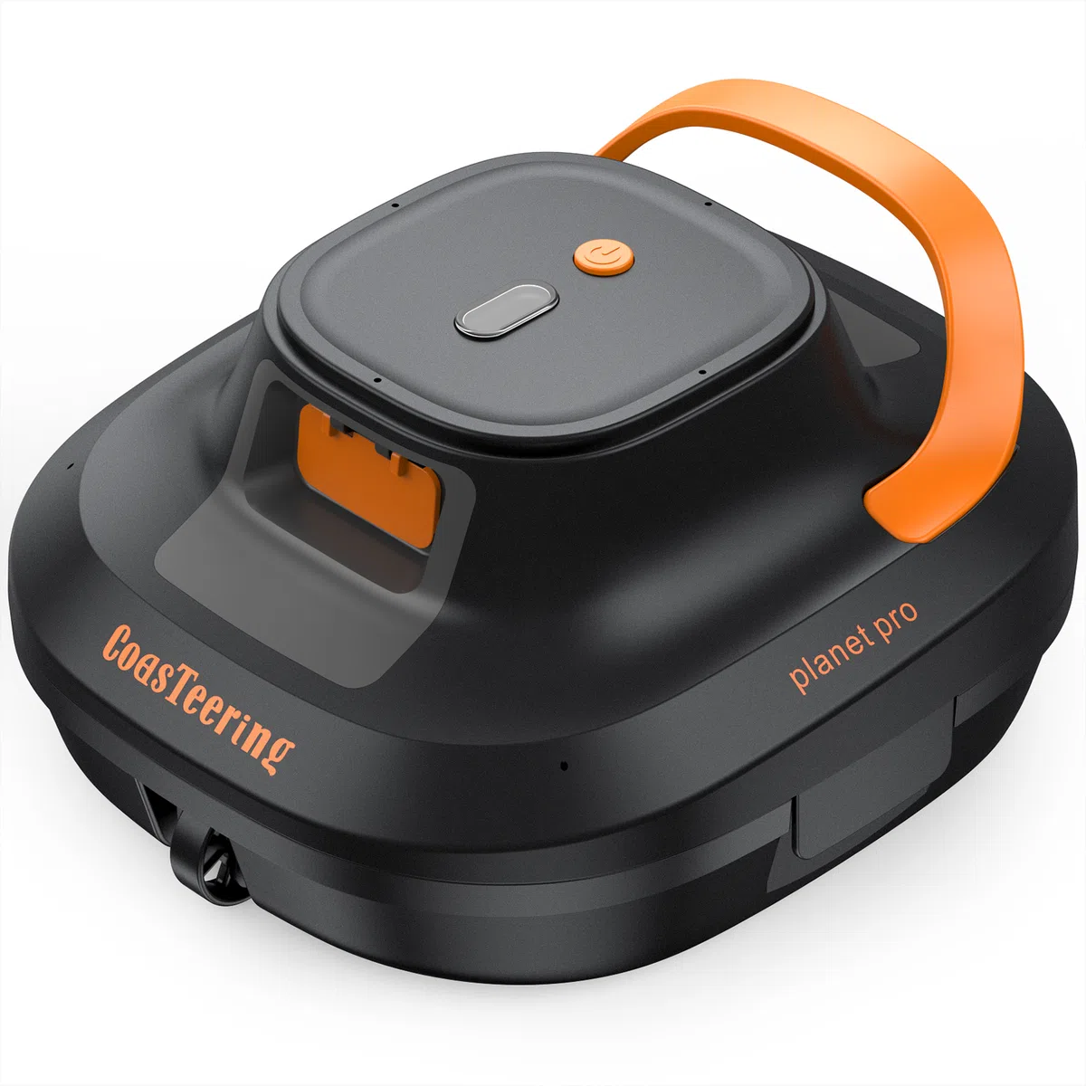 (Novità 2026) CoasTeering Robot Piscina Batteria, 200 Min Autonomia, 5200mAh, Aspirazione 140 L/Min, per Acqua Salata & Dolce, 2 Motori Brushless, Pulitore Automatico per Piscine fino a 120 m²