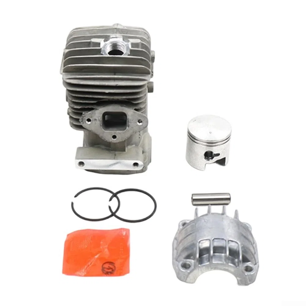 Cilindro per Kit Pistone, Kit Cromatura 34MM per motosega con una cilindrata di 2500 25Cc e Sopra per Vari Modelli