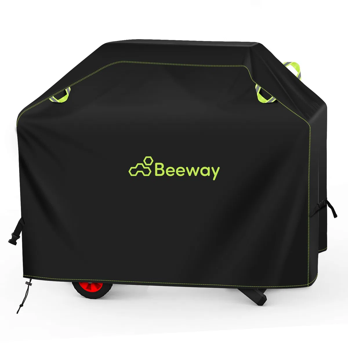 BEEWAY Copertura per barbecue resistente alle intemperie, in tessuto Oxford 420D, impermeabile, resistente ai raggi UV, 132 x 66 x 109 cm