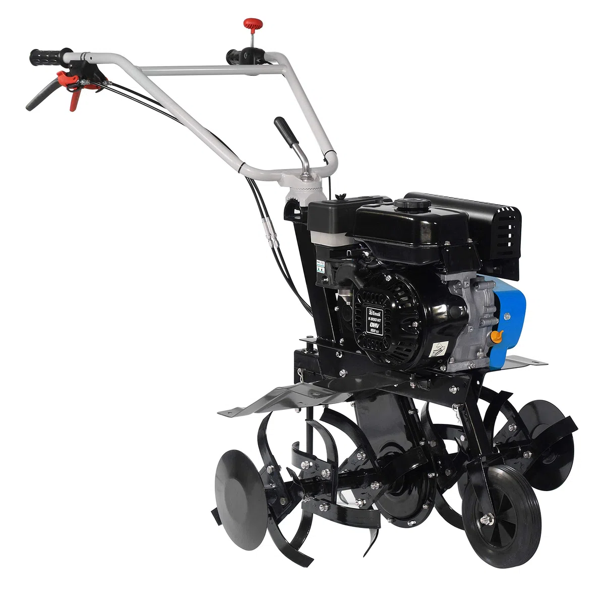 BERTOLINI Motozappa 195 S - Emak 5.7HP - 80cm - 2 Marce - Manubrio Registrabile in Altezza e lateralmente