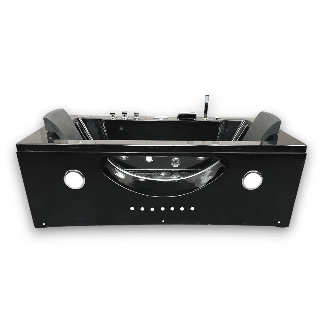 VASCA BAGNO IDROMASSAGGIO Hypnotic CROMOTERAPIA 180 x 90 cm SPA 2 PERSONE NUOVA