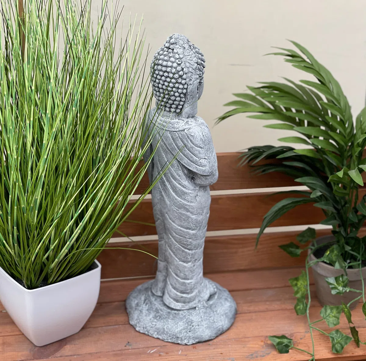 stoneandstyle Shiva - Statua in pietra massiccia, 48 cm, resistente al gelo