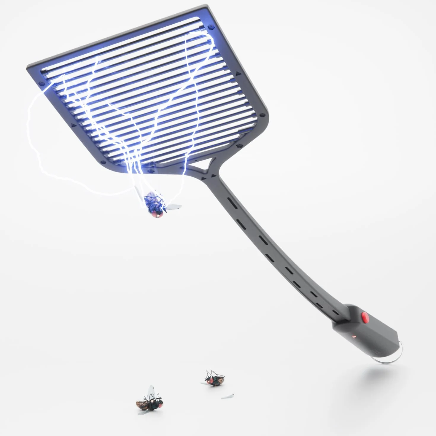greate Racchetta Zanzare Elettrica con Batterie incluse - Plastico Racchetta Elettrica per Zanzare - 2500V