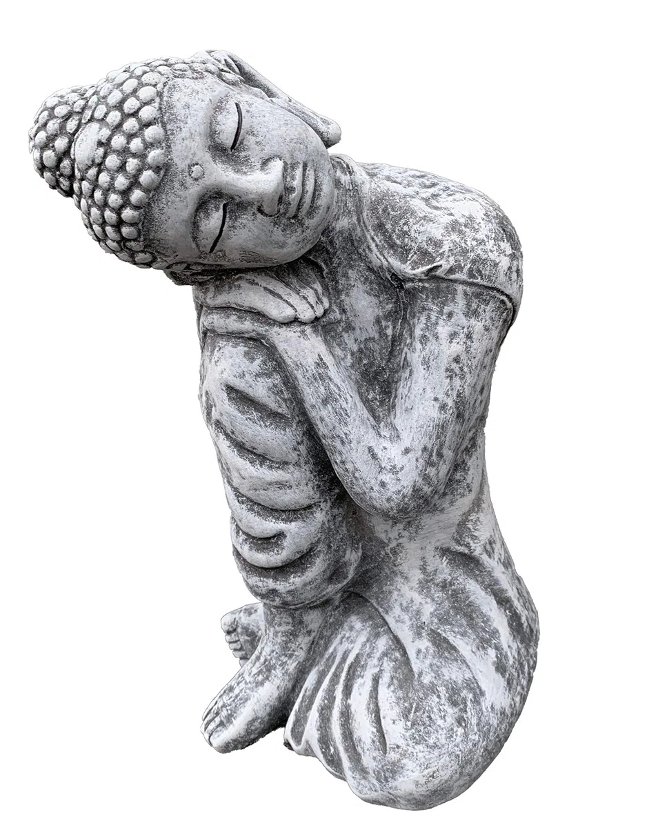 Stone and Style Shiva - Statuetta in pietra sognante resistente al gelo, 12,9 kg