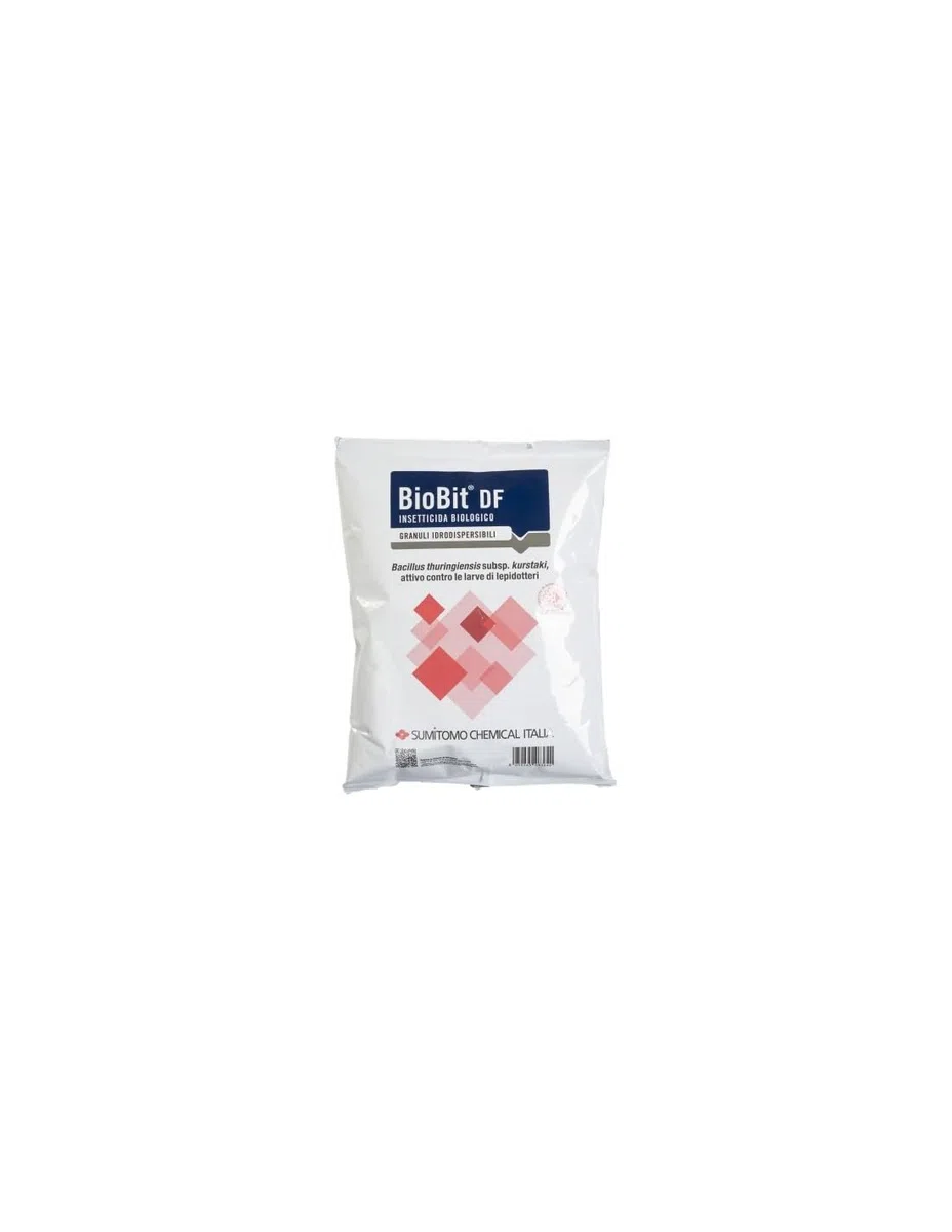 BioBit DF 1kg Insetticida biologico Bacillus thuringiensis, ativo contro larve di lepidotteri