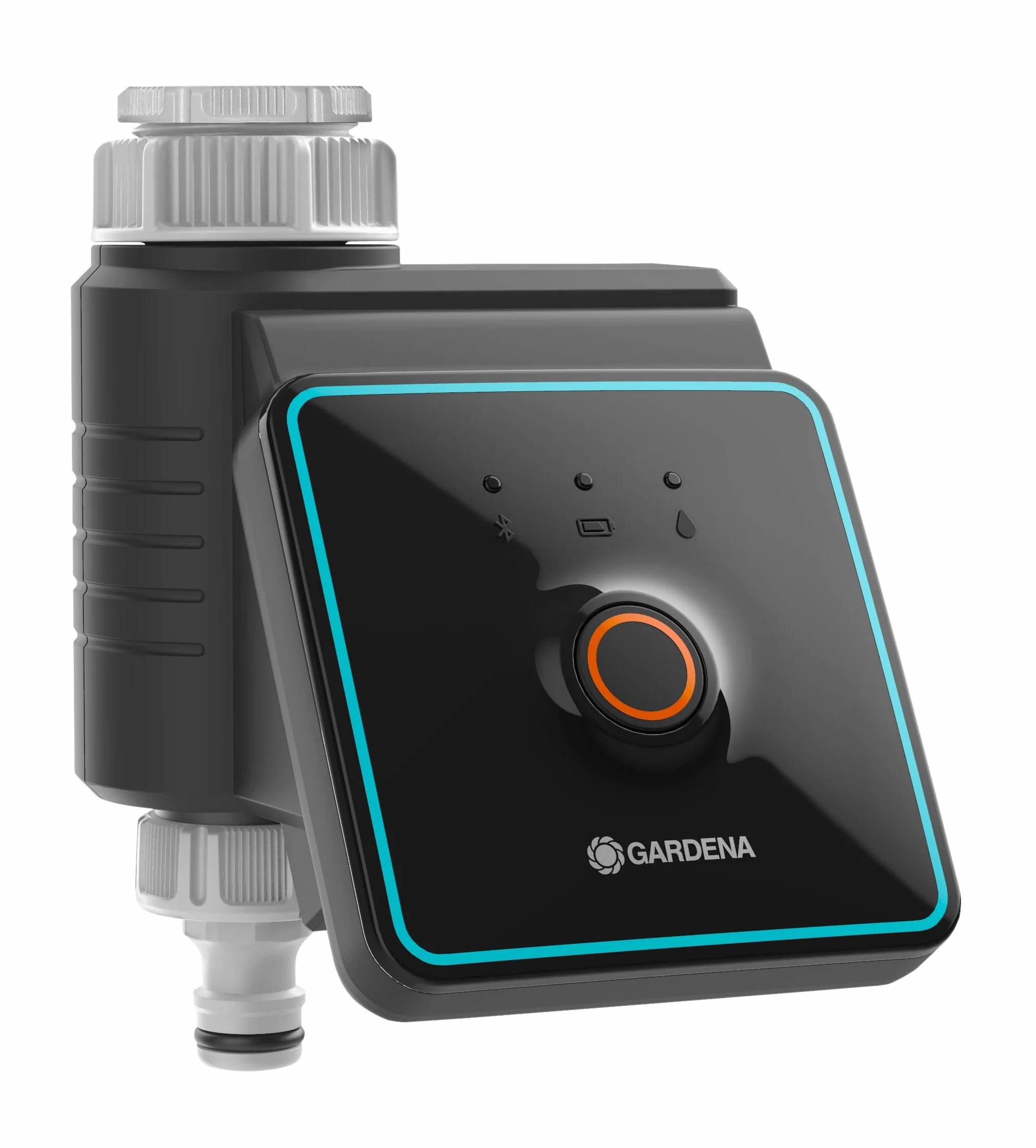 Gardena Controllo dell'Irrigazione Bluetooth, Nero/Grigio/Turchese/Arancione, taglia unica
