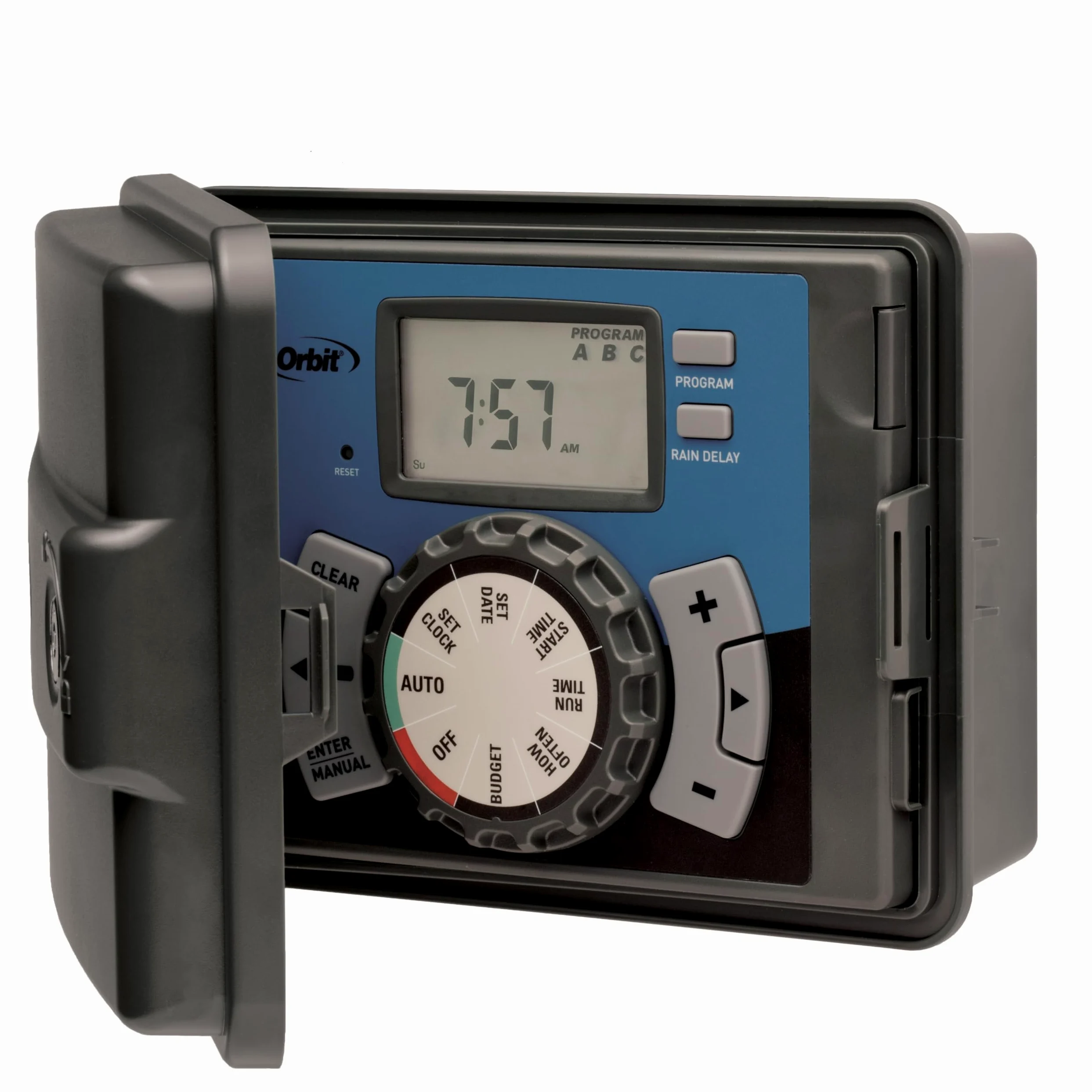 Orbit Easy-Set Logic 27894 - Timer/regolatore irrigatore a 4 stazioni per interni ed esterni