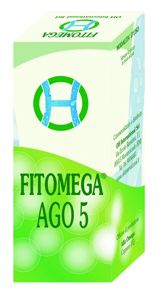 FITOMEGA AGO 5 - GTT.50 ml-Complesso Fitosinergico, 1