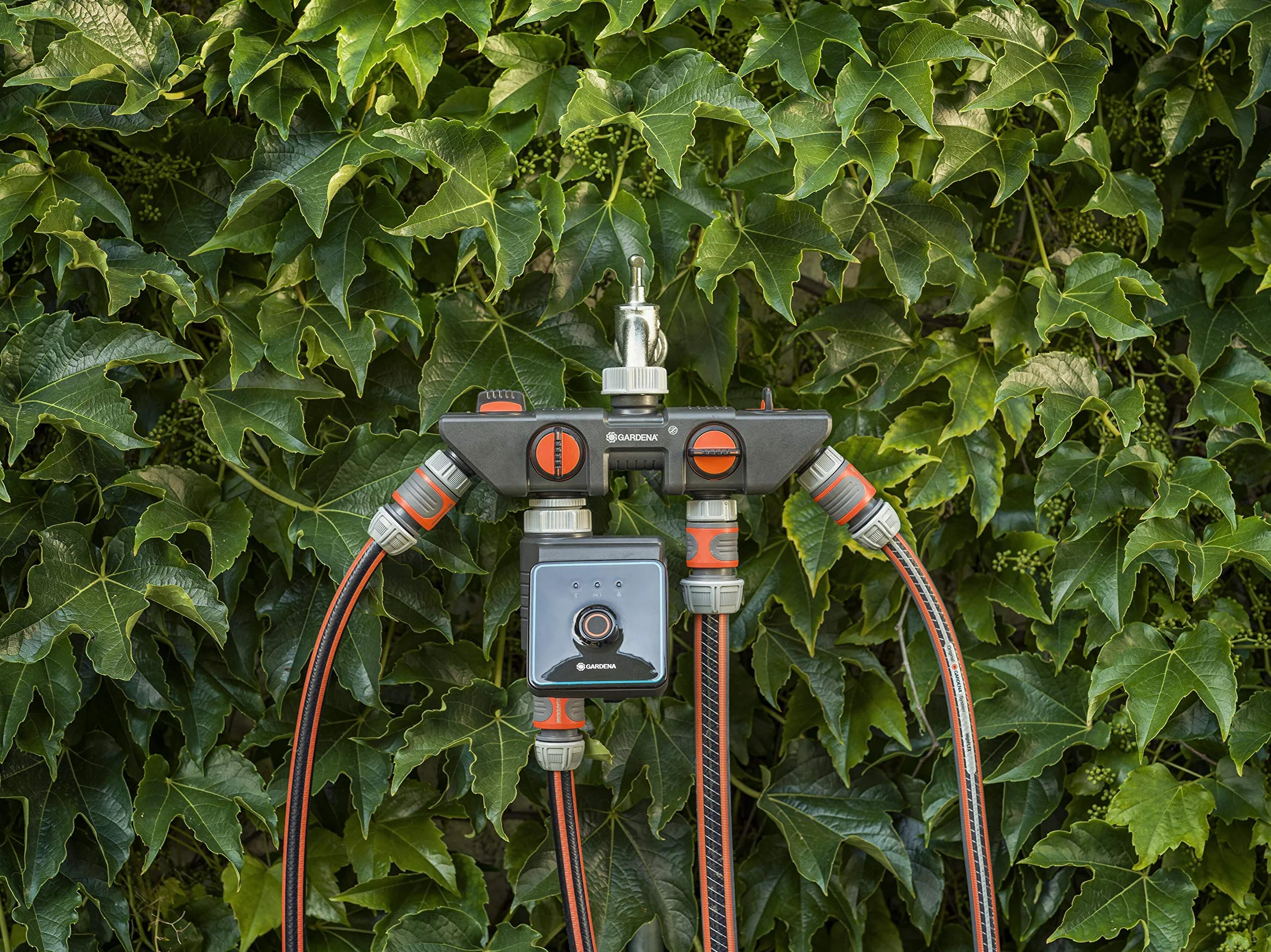 Gardena Controllo dell'Irrigazione Bluetooth, Nero/Grigio/Turchese/Arancione, taglia unica