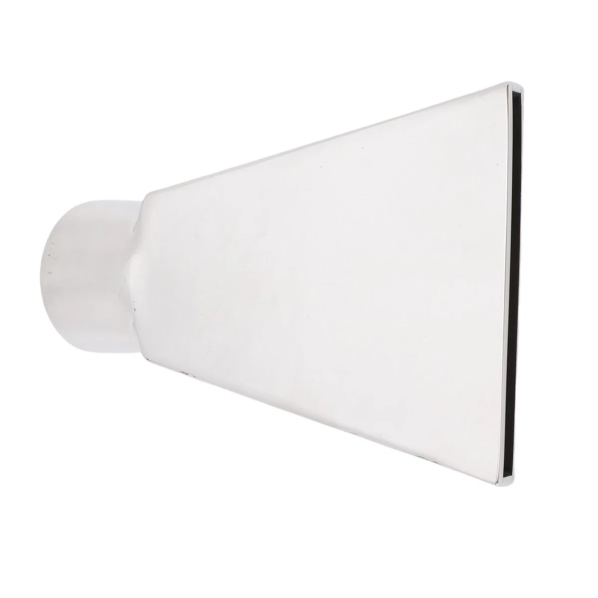 Ugello per Fontana a Forma di Ventaglio, Filettatura da 3/4 Pollici, Becco Piatto per Anatra, Distribuzione Uniforme dell'acqua, Costruzione SUS, per Laghetto da Giardino, Parco