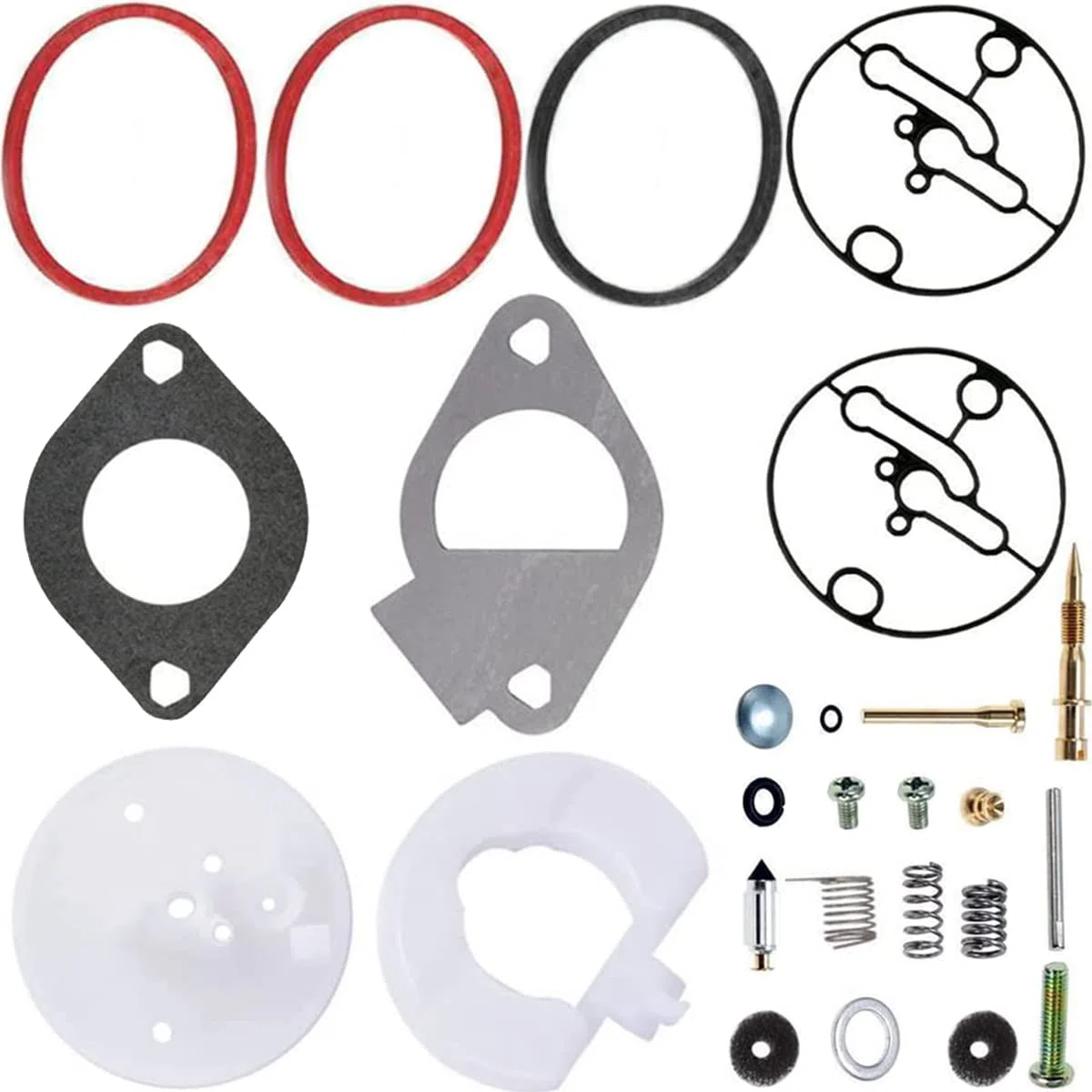 ZAMDOE 796184 Kit di ricostruzione per la revisione del carburatore per Briggs & Stratton 698787 699900 699521 698777 699813 692138 per Craftsman da 11HP a 19HP 210807 212702 212802 Carburatore