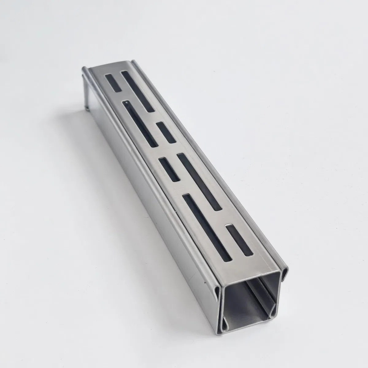 Piccolo Canaletta Scolo Accessori, Tappo Terminale con Connettore, per Canaletta Scolo 3,5cm