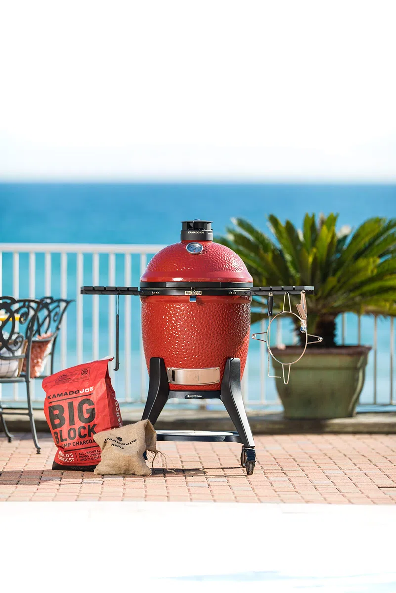 Kamado Joe 9.1kg XL Naturale Riutilizzabile Lump Carbone per Barbecue, Fumatori, Grigliare. Lunga durata fino a 18 ore. (Confezione da 2)