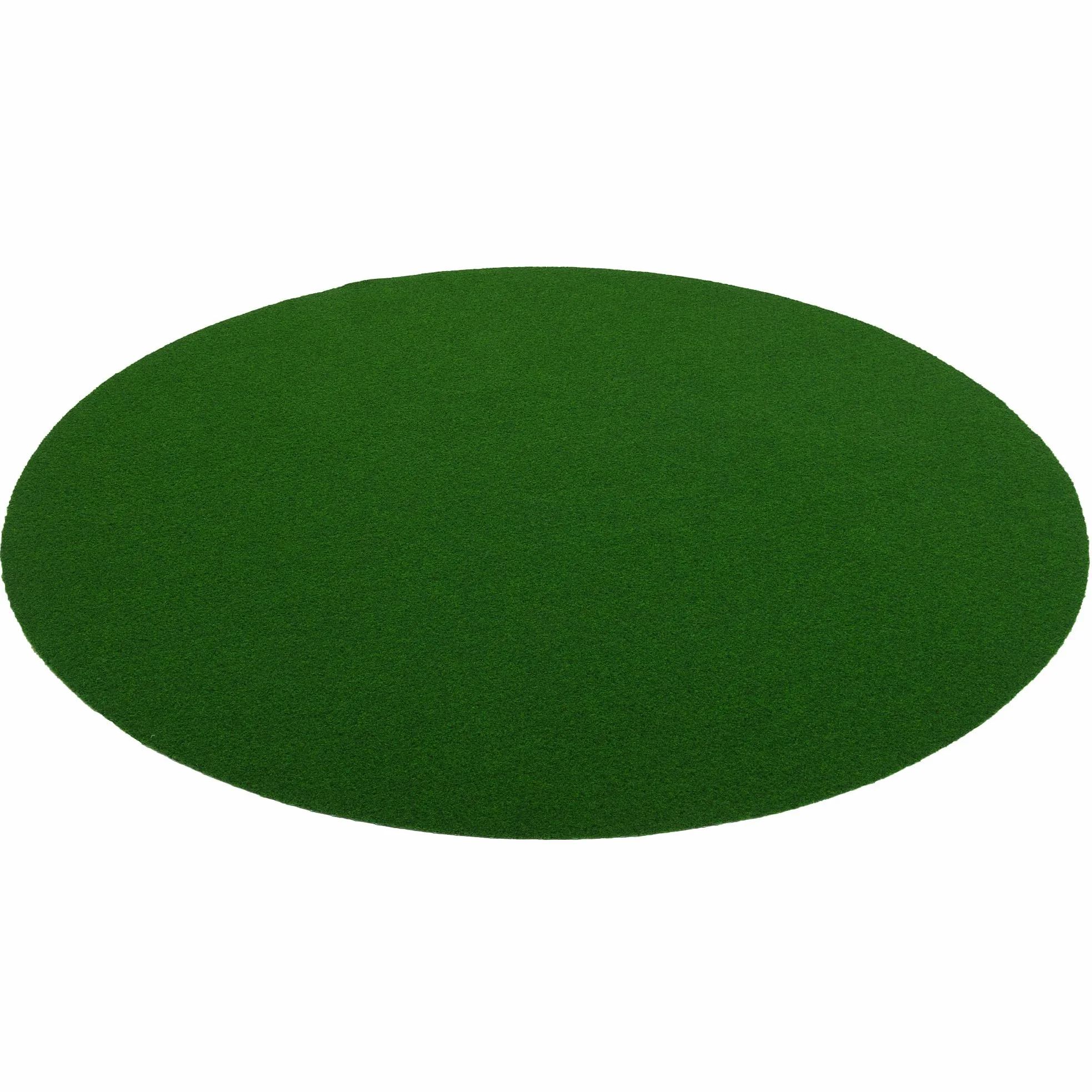 Snapstyle Kingston - Tappeto in Erba Artificiale - per Giardino, Terrazza, Balcone - Verde - Rotondo - 3 Dimensioni
