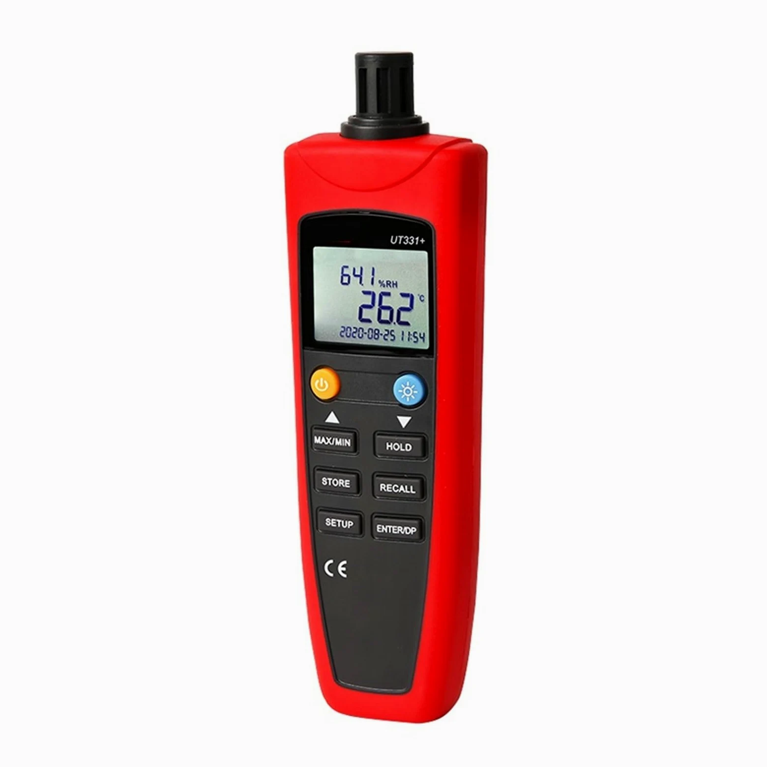 Termometro da ambiente, Termometro Digitale Igrometro UT331+ UT332+ Misuratore Di Umidità E Temperatura Per Fabbriche -20°C~70°C Ufficio domestico della serra(Ut331plus)