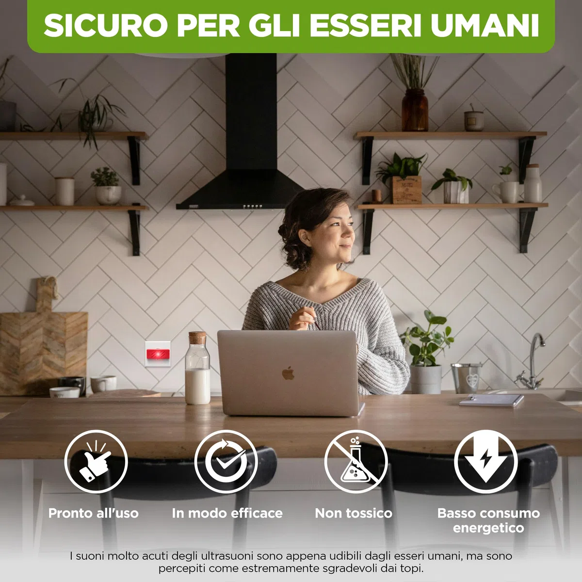 ISOTRONIC repellente topi ultrasuoni allontanare ratti parassiti soffitte cantine garage dissuasore senza veleno trappole portata 30m² 2 unità efficace interno casa protezione difesa stop mobile