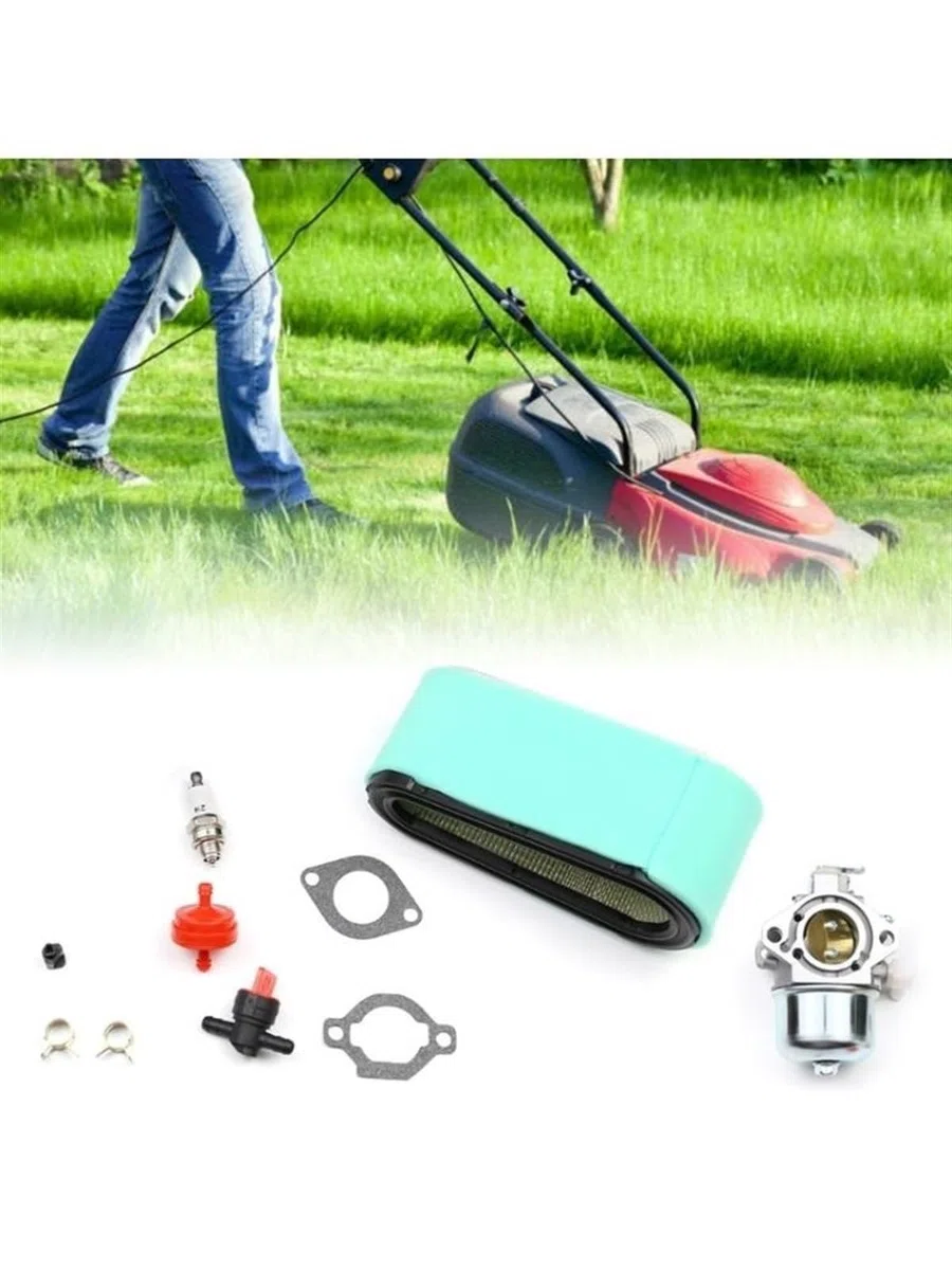 Carburatore automatico 699831 Rasaerba per motori Trattore Carb Carburatore di ricambio con filtro aria per scintilla per kit guarnizioni candela