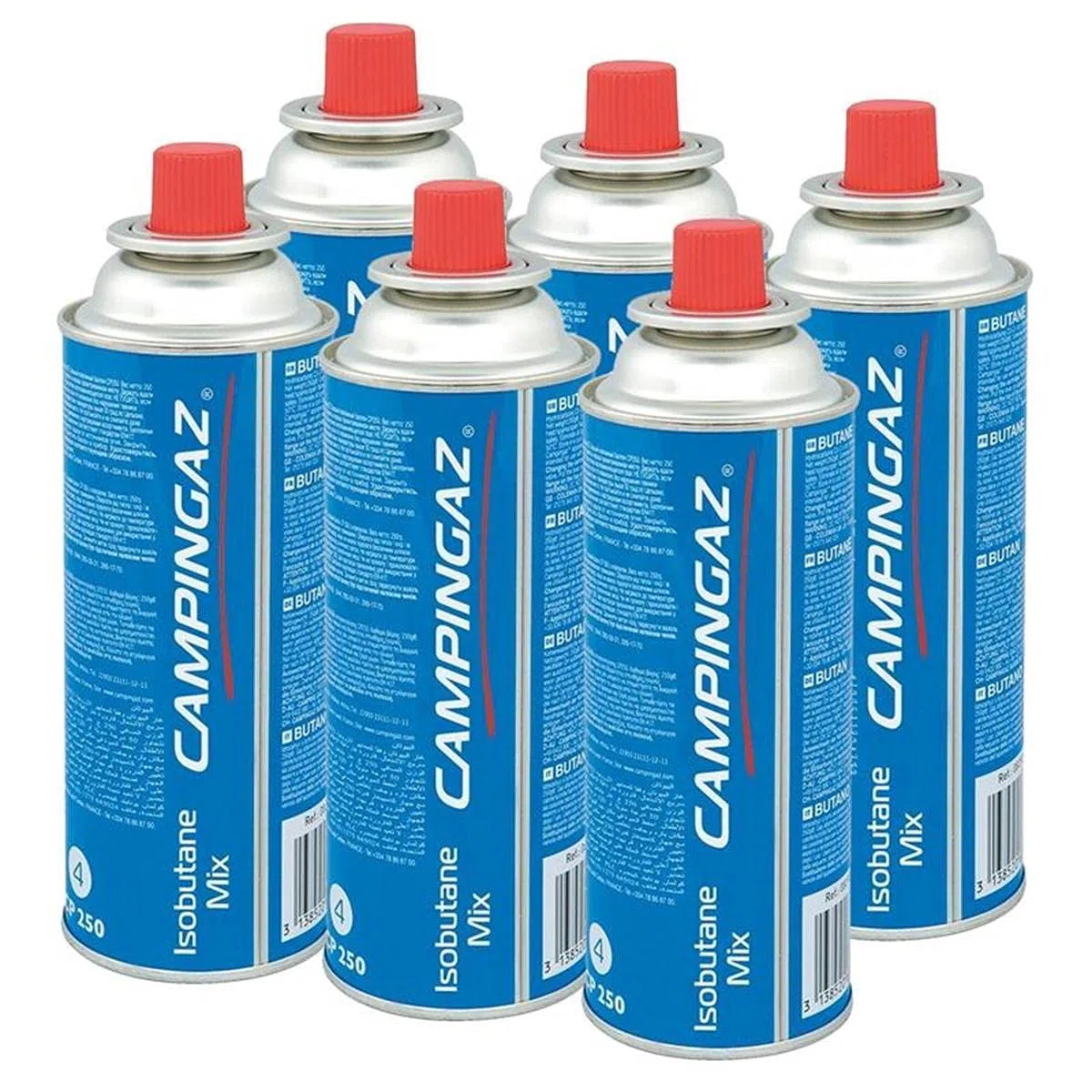 Campingaz valvola del gas Cartuccia CP 250 – 450 ML Isobutane Mix (confezione da)