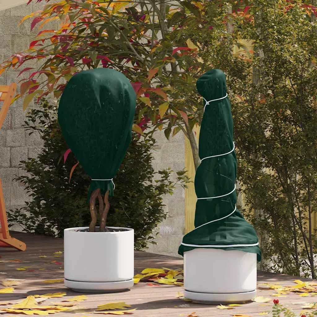 Protezione invernale per piante, verde, 20 x 1,6 m, tessuto non tessuto, accessorio per la cura del giardino, strumento per piante, prato, serra, aiuola rialzata, balcone, terrazza, protezione