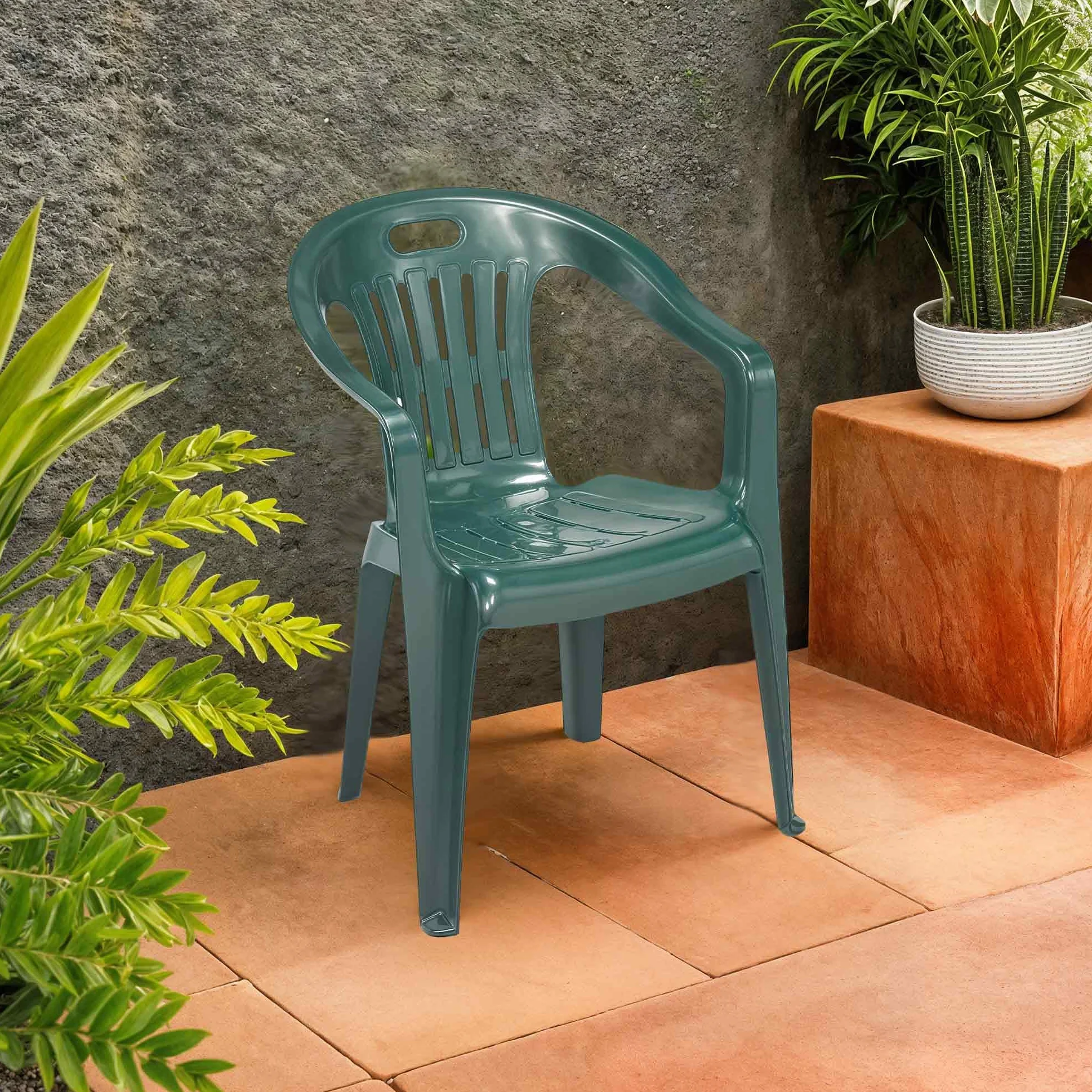 Poltroncina Piona Verde C/P, Moderno