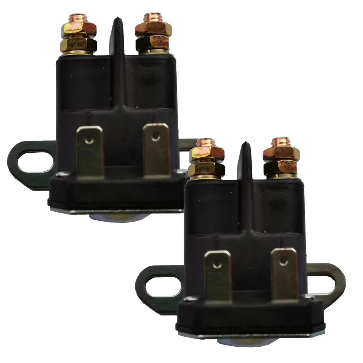 2 relè solenoide, 862-1211-211-16, relè solenoide di avviamento, 12V, per Trombetta Cub Cadet AM138068 725-04439 LA100 LA105 LA110 LA115 LA120 LA120 LA115 25