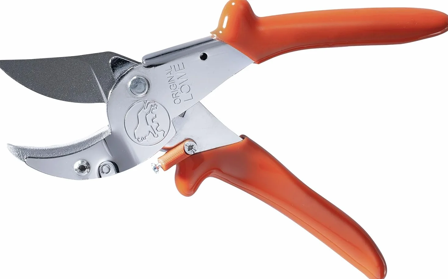 Original LÖWE 10 cesoie professionali da giardino 10.107 con geometria bypass, forbici affilate con manici ergonomici e rivestimento antiaderente su lama in acciaio