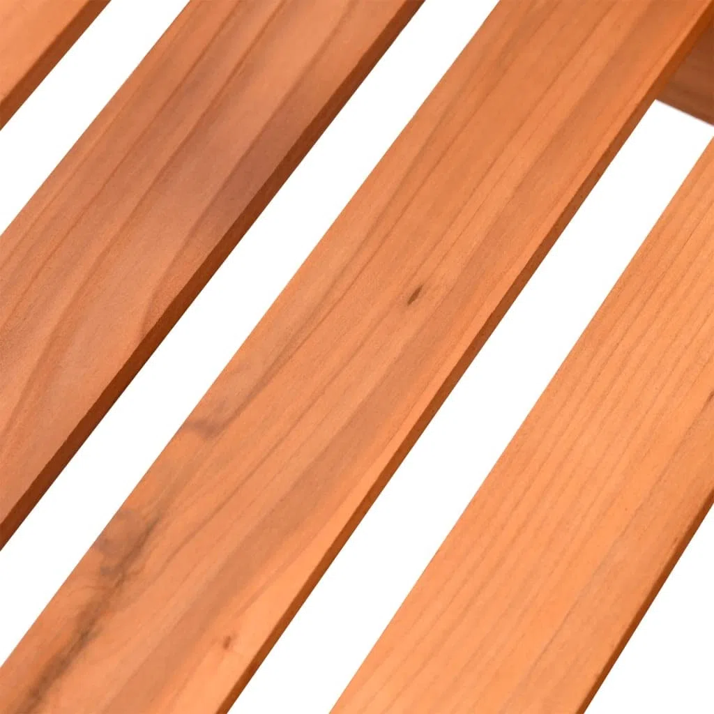 Portafiori in Legno Massello di Abete 110x25x110,5 cm con Supporto Tutore per Piante e Fiori, Graticcio Traliccio Spalliera per Giardino Balcone Serra