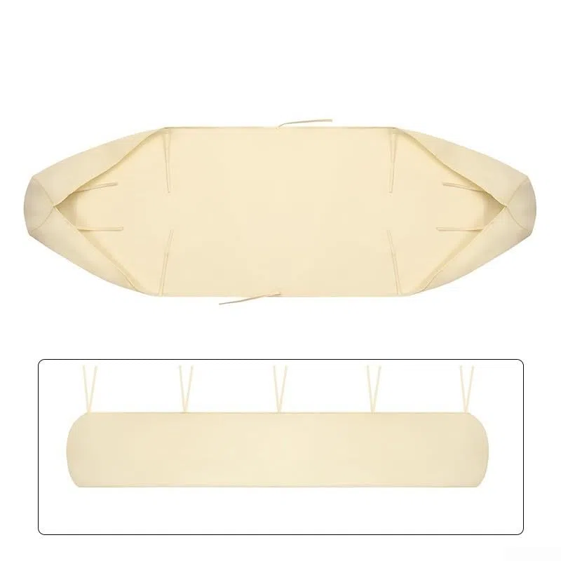 Besttoolifes Custodia protettiva in tessuto Oxford 420D, per giardino, patio, parasole, impermeabile, antipolvere, beige (5 metri)