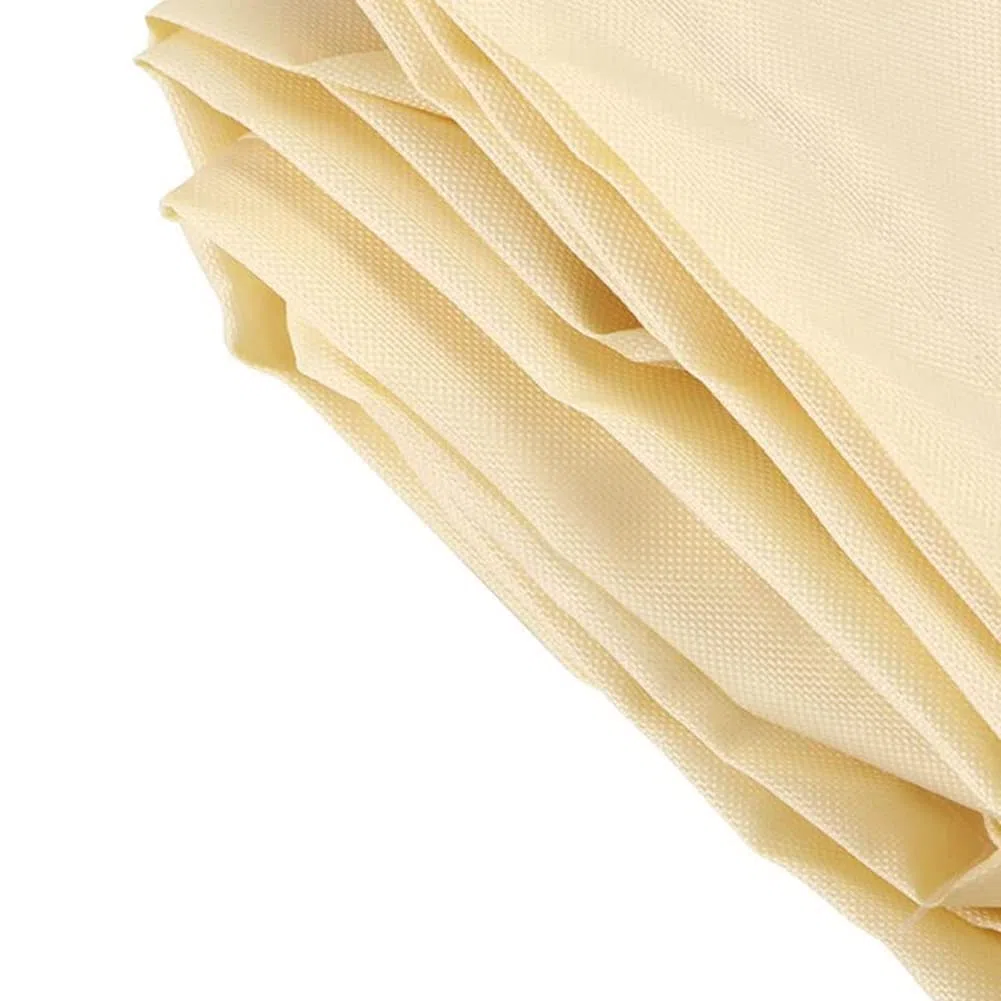 Tende da Sole per Giardini, Coperture Tettoia Tessuto 420D Oxford Protettiva Antipolvere Impermeabile, per Avvolgibile A Scomparsa, Patio Veranda Esterno Invernale (2.5M Beige)
