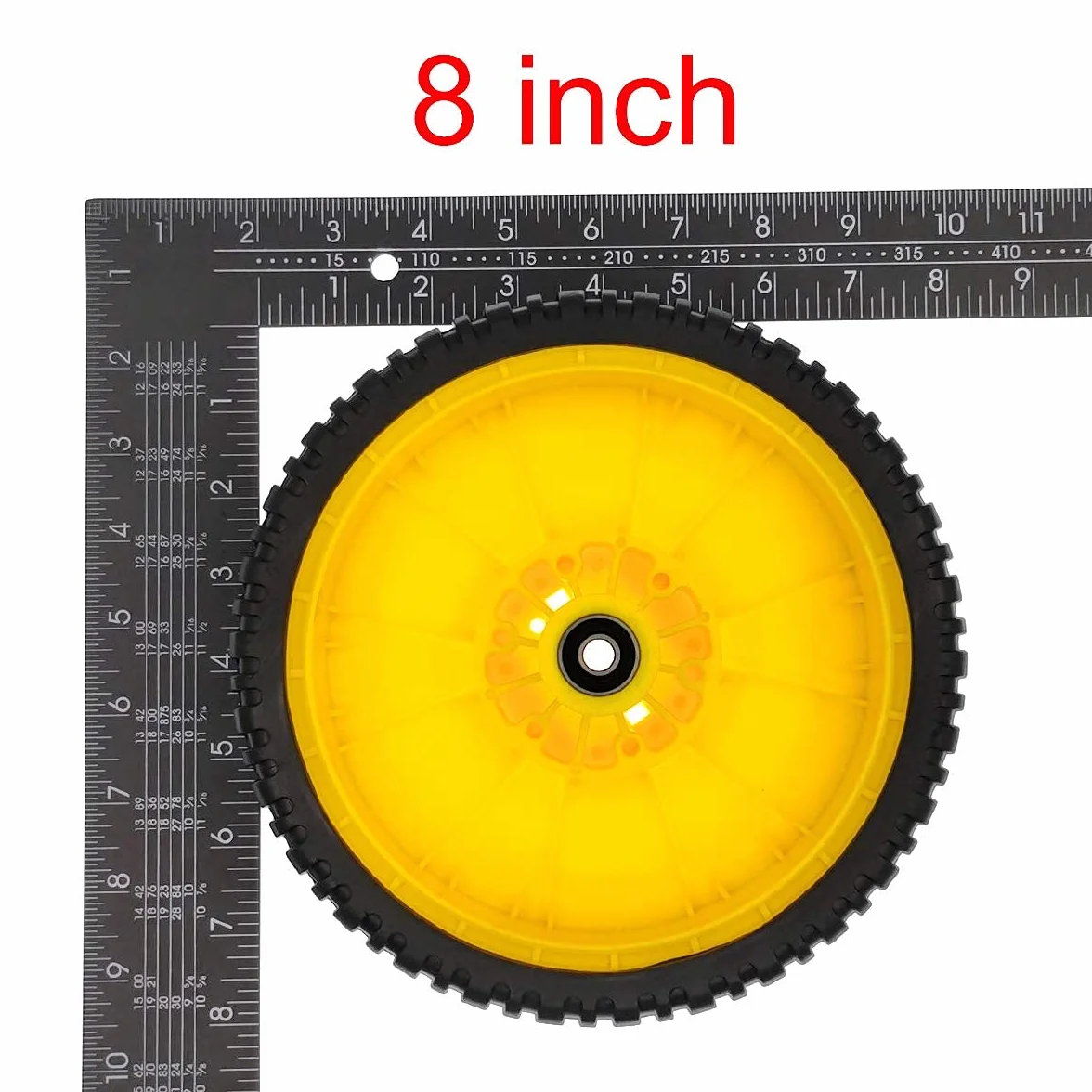 2 pz Ruota Tosaerba per Oregon 72-115 AM115138 GY20630 per John Deere 14PB 14SB 14SE 14PT 14ST JA65 JX75 JE75