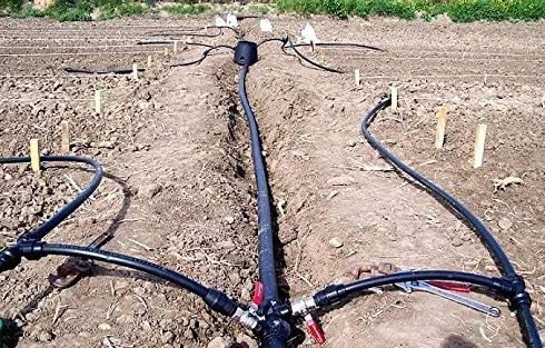 Suinga Tubo in Polietilene 25mm | Tubo Agricolo 25mm 6 bar 100 metri | Tubo per Irrigazione 25mm | Tubo di irrigazione 25 mm, nero
